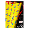 wrapping paper on display
