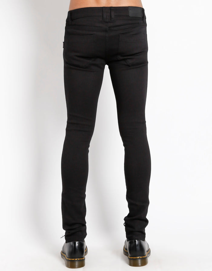 model showing back of jeans