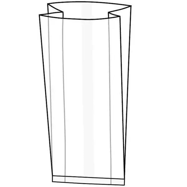 Clear Crimp Bottom/Stand-Up Poly Bags - Mac Paper Supply