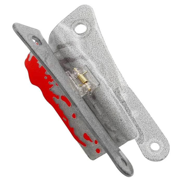 clip on display with white background