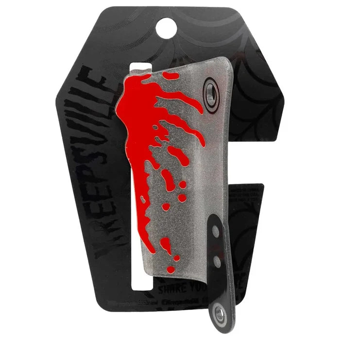 clip on display with white background