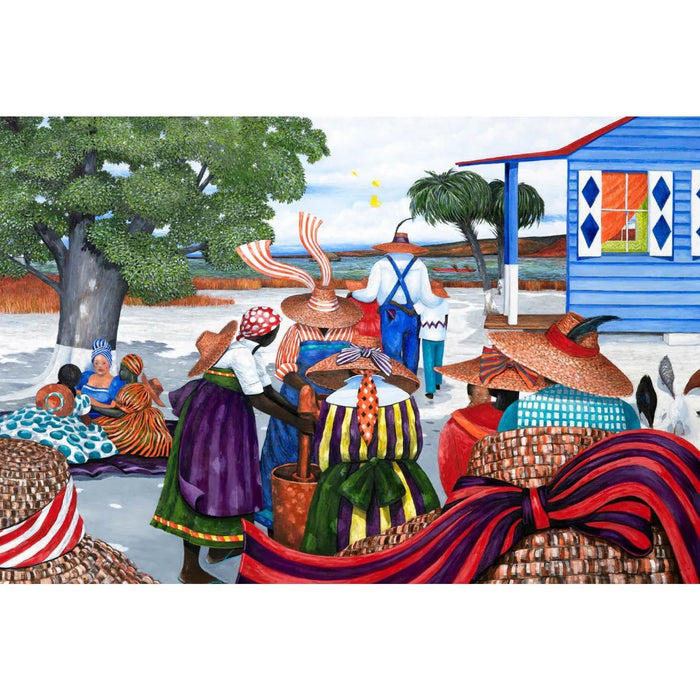 Communal  Puzzle by Artist Jonathan Green