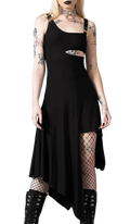 model showing front of dress