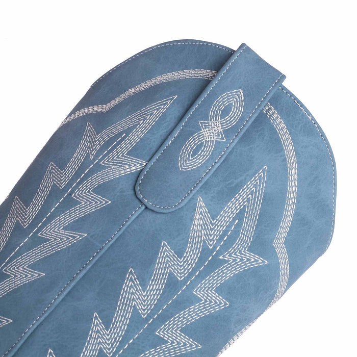 Cowboy Embroidery Boots for Women Knee High Cowgirl Boots