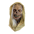 front of mask on display