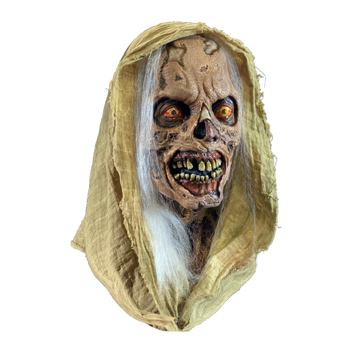 side of mask on display