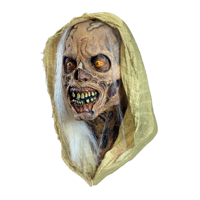side of mask on display