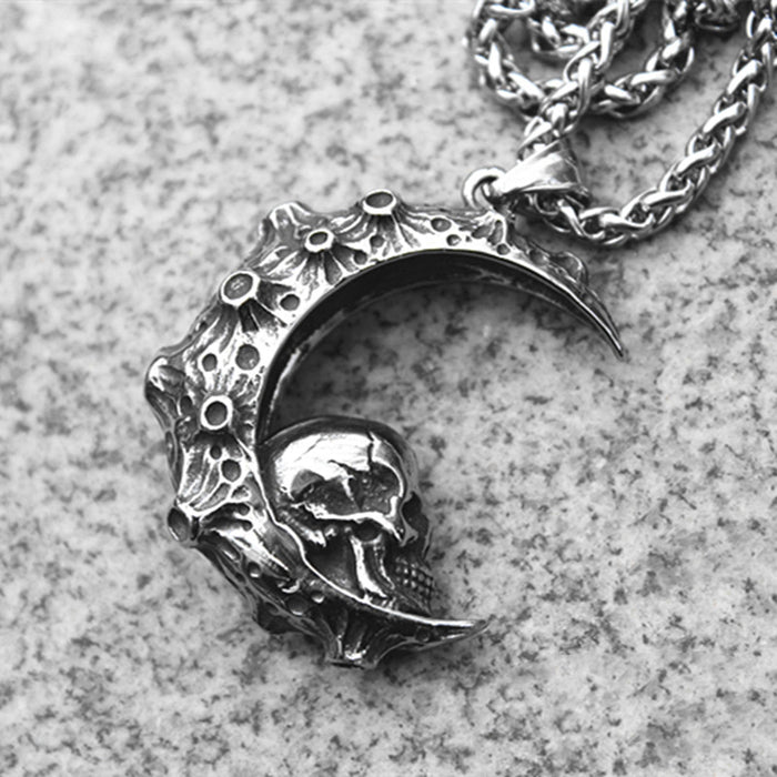 necklace on display