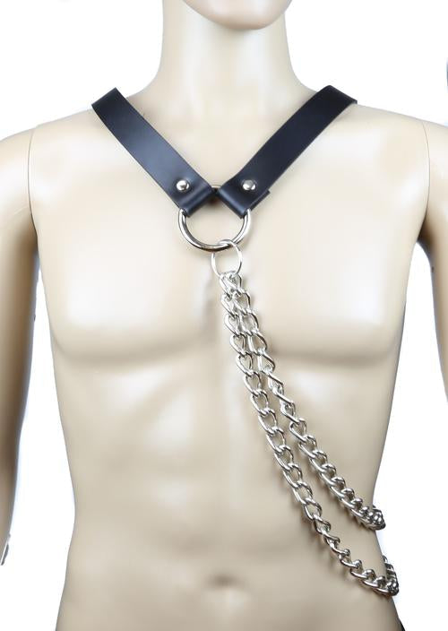 mannequin showing harness