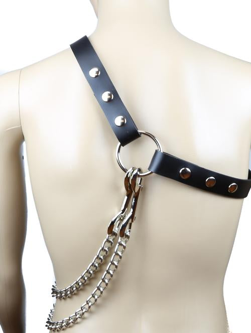 mannequin showing harness