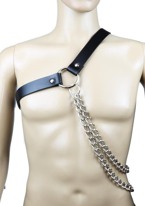 mannequin showing harness