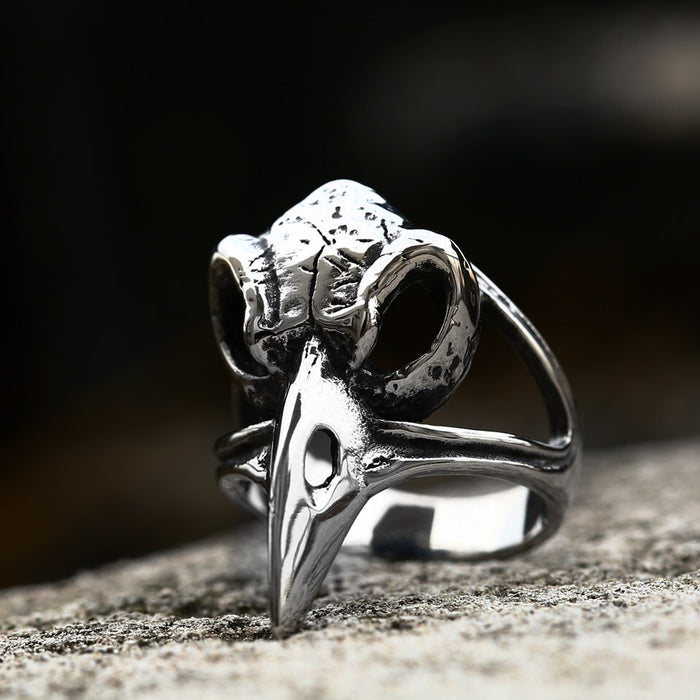 front of ring on display