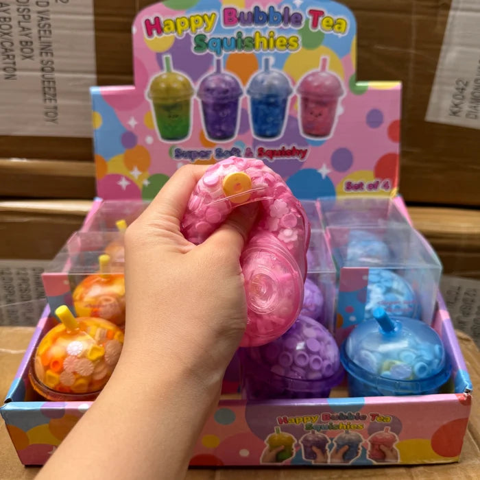 Crunchy Bubble Tea Squish Toy