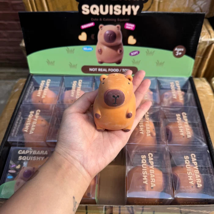 Crunchy Capybara Squish Toy