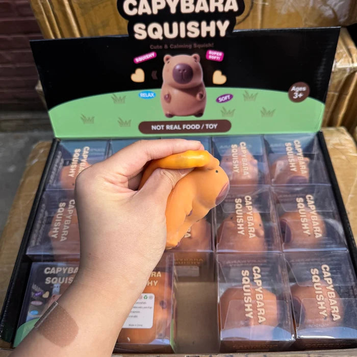 Crunchy Capybara Squish Toy
