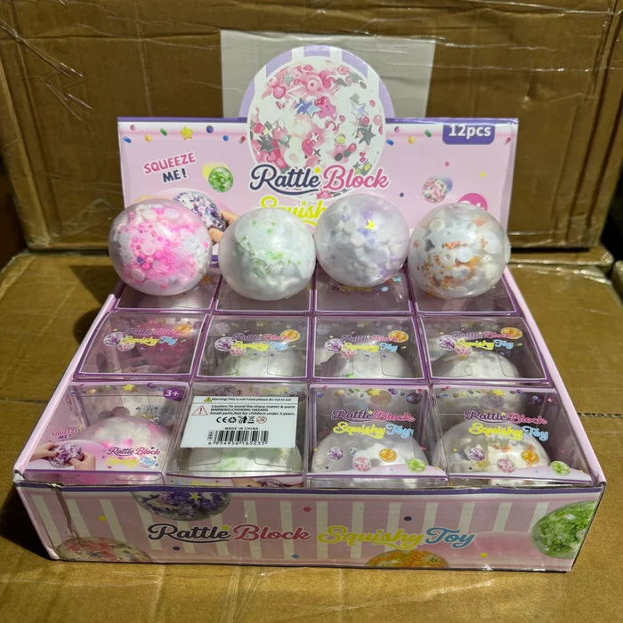 Crunchy Charm Snowball Squish Toy
