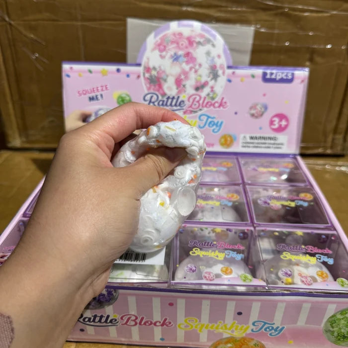 Crunchy Charm Snowball Squish Toy