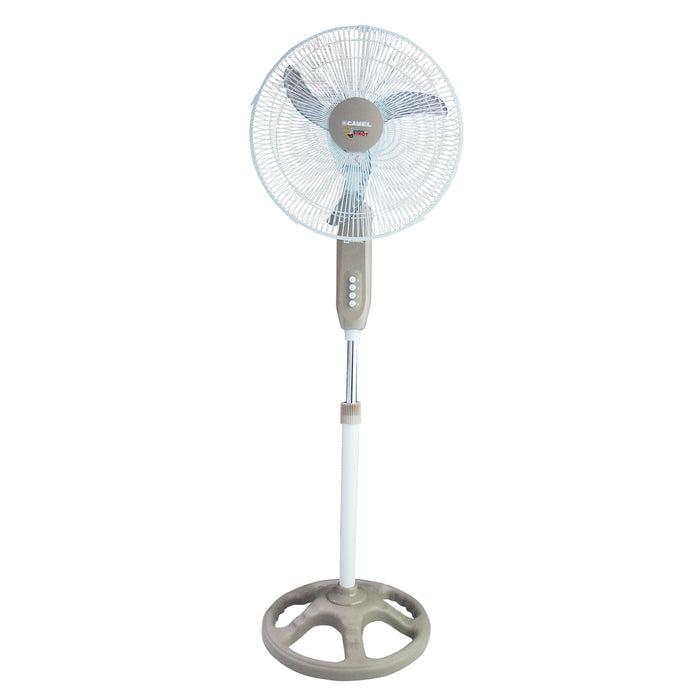 CSF-1618 CAMEL STAND FAN 16" WHITE/KHAKI
