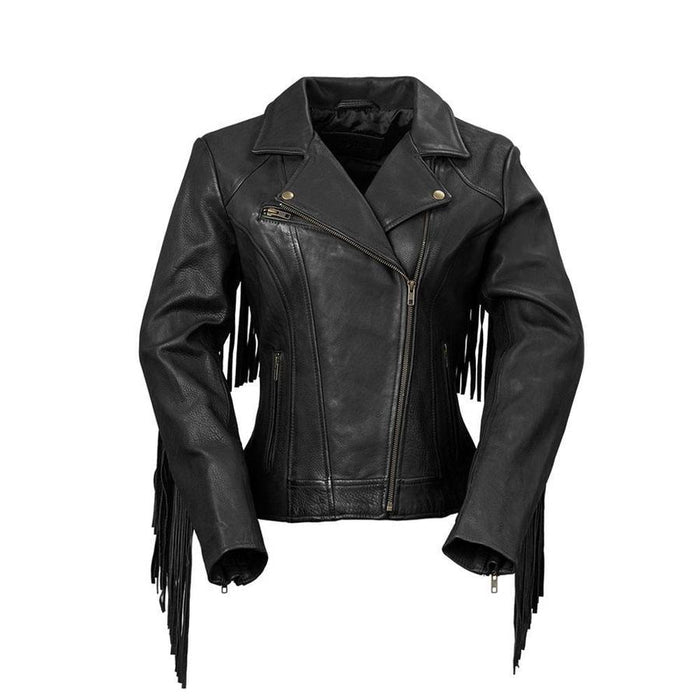 front of jacket on display