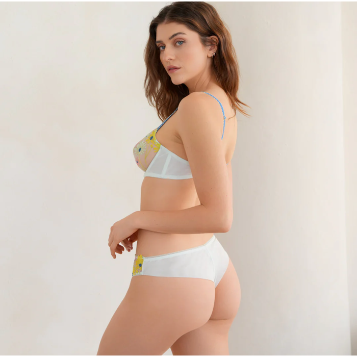 Danse Des Fleurs Tanga in Mint - Romantiques