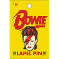 david bowie head lapel pin
