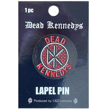 round dead kennedys pin