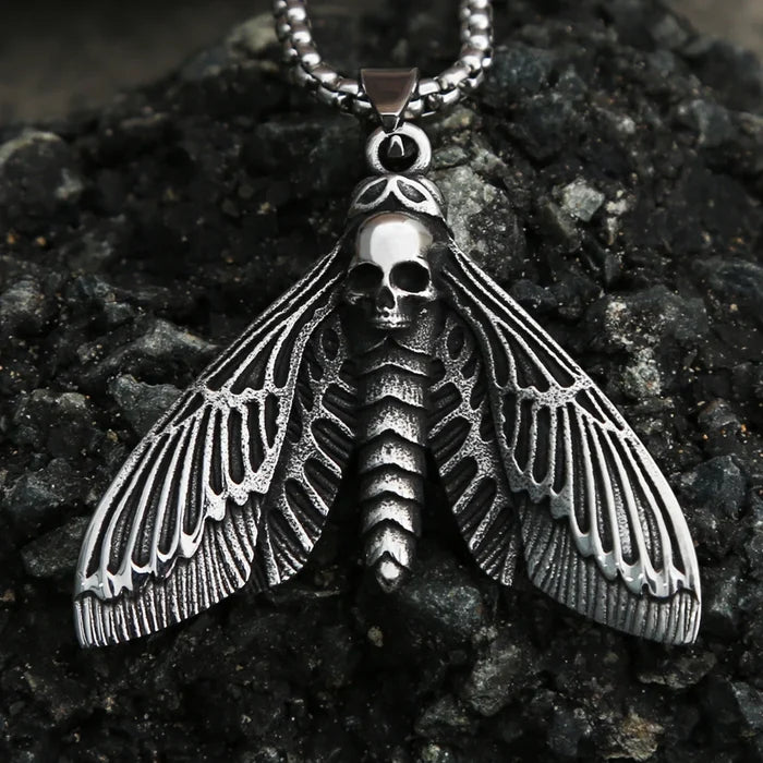 necklace on display
