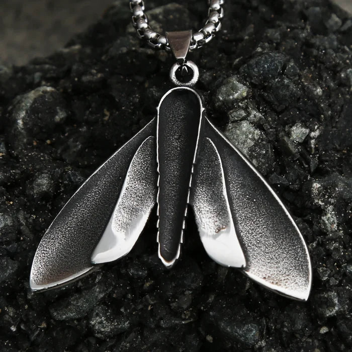 necklace on display