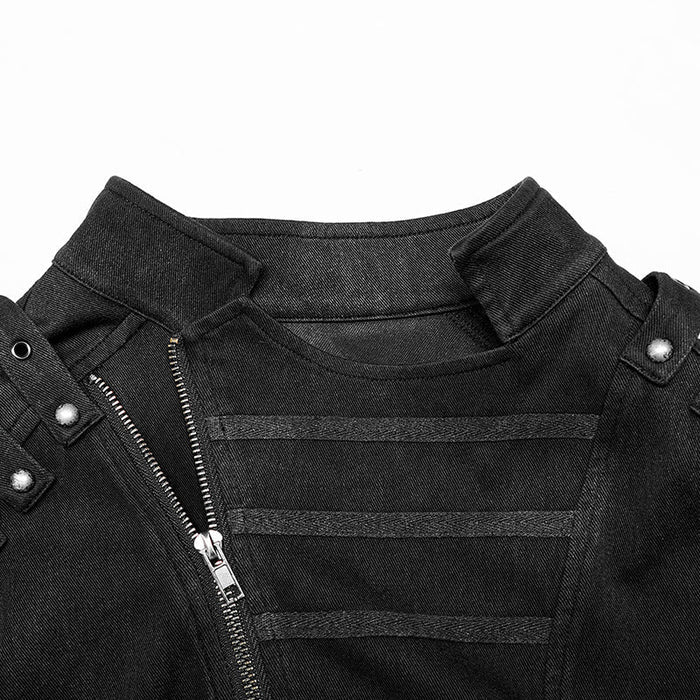 collar up close