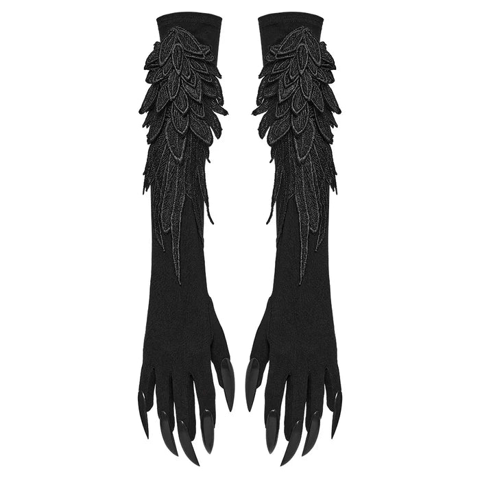 gloves on display