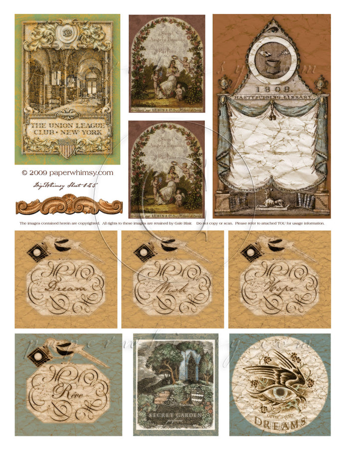 Digi 085 PRINTED - paperwhimsy