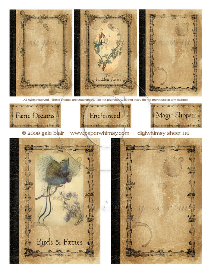 Digi 116 PRINTED - paperwhimsy
