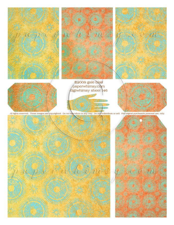 Digi 146 PRINTED - paperwhimsy