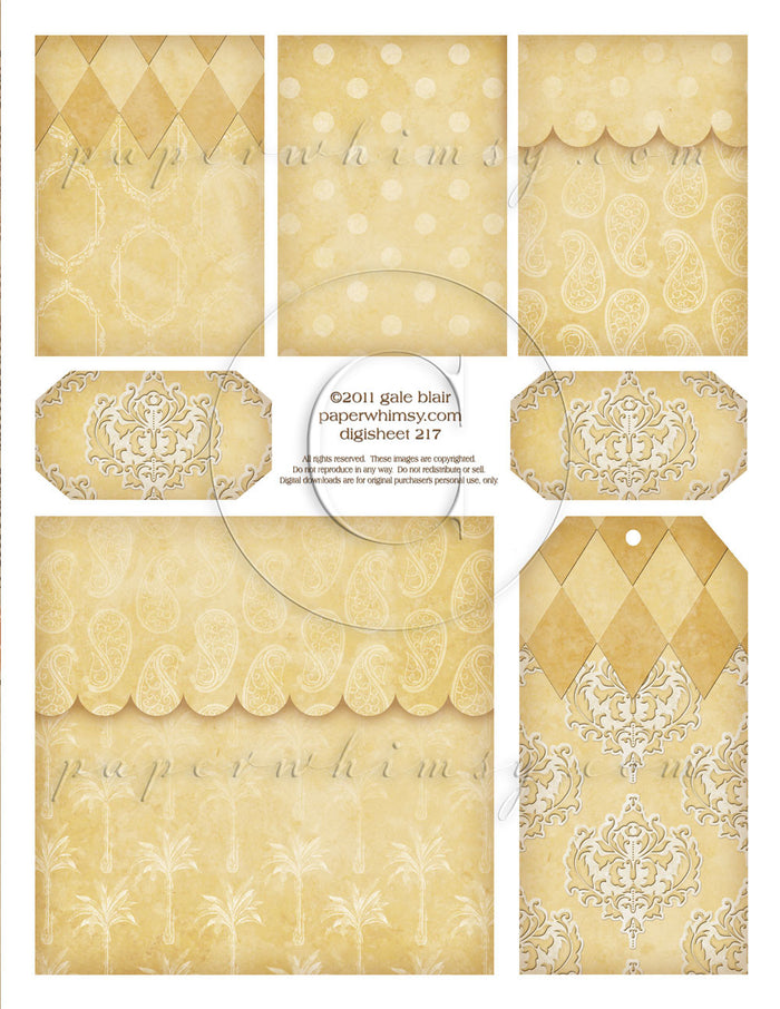 Digi 217 PRINTED - paperwhimsy