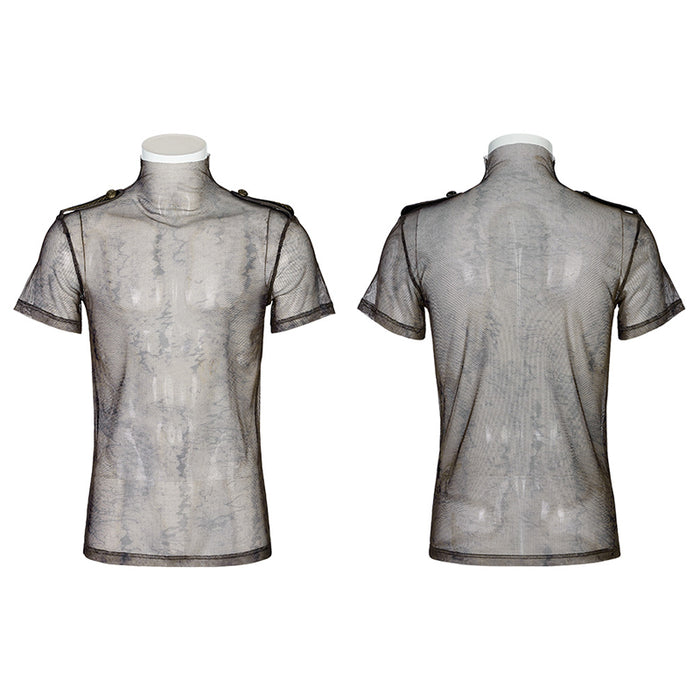 front and back of shirt on mannequin