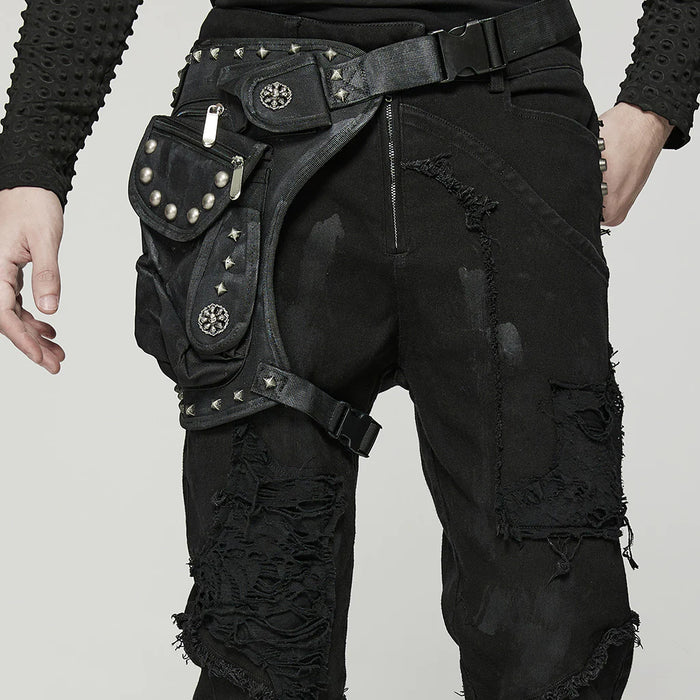 model showing front of bag