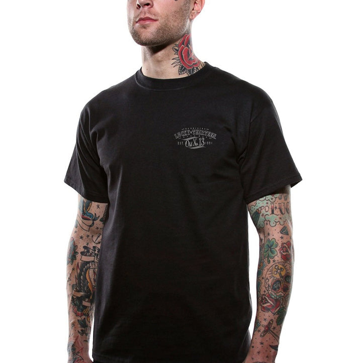 model showing front of shirt