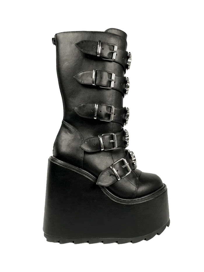 side of boot on display