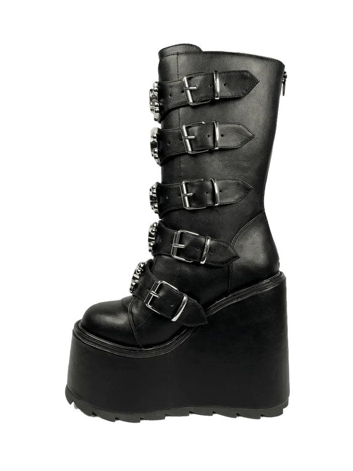 side of boot on display