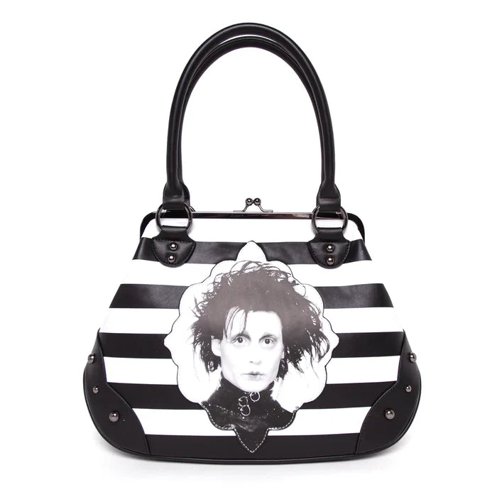 front of bag on display