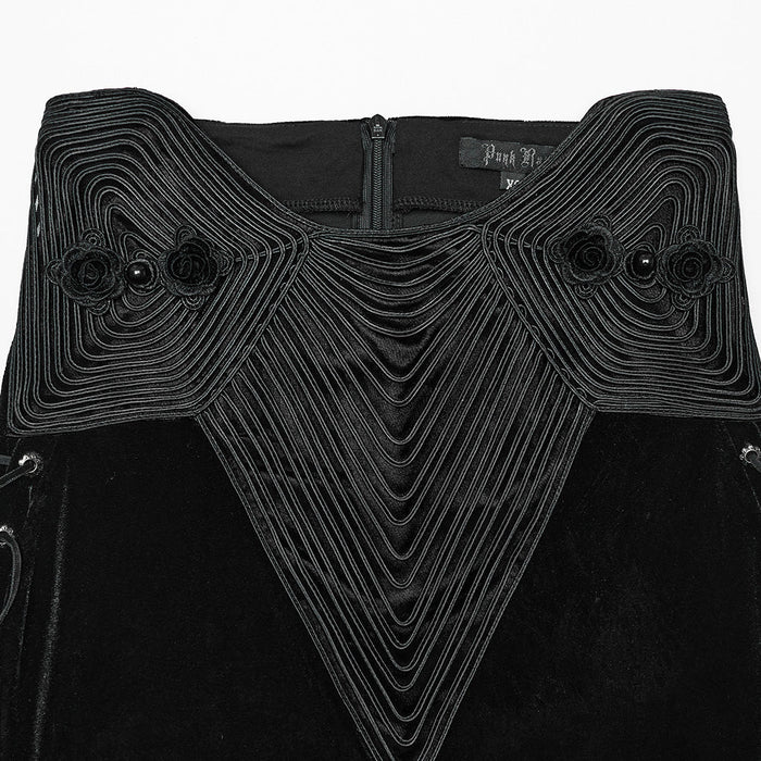 front of skirt on display