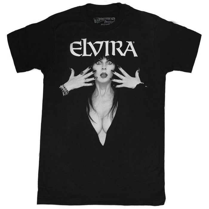 front of shirt on display