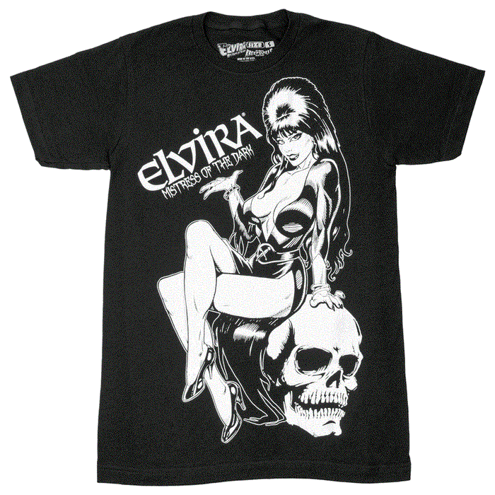 front of shirt on display