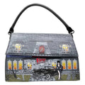 front of bag on display with white background