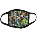front of mask