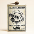 front of flask
