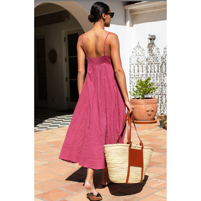 Emerson Fry Ladder Dress in Crushed Berry - Romantiques
