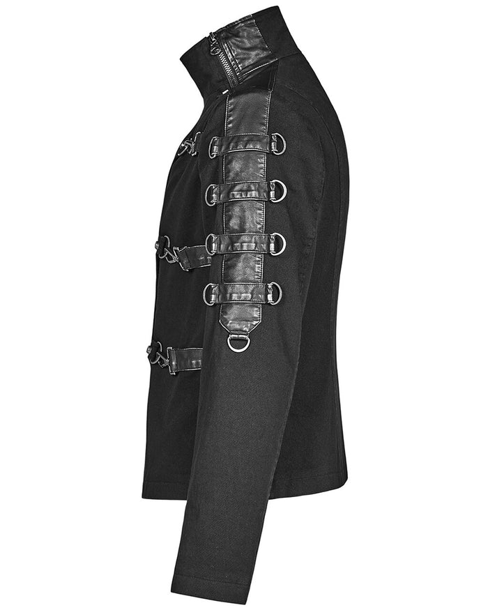 side of jacket on mannequin