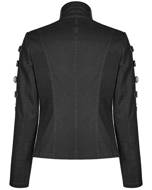 back of jacket on mannequin