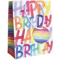 Euro Tote - Small - Rainbow Birthday - BST122